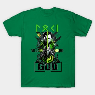 Loki Villain Hero God T-Shirt